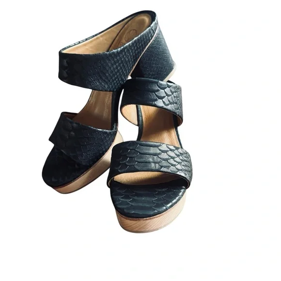 Coclico Redhook Platform Clog Sandals - Picture 2 of 10